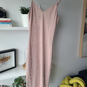 Bodycon ribbed dress